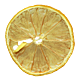 Getrocknete Zitrone