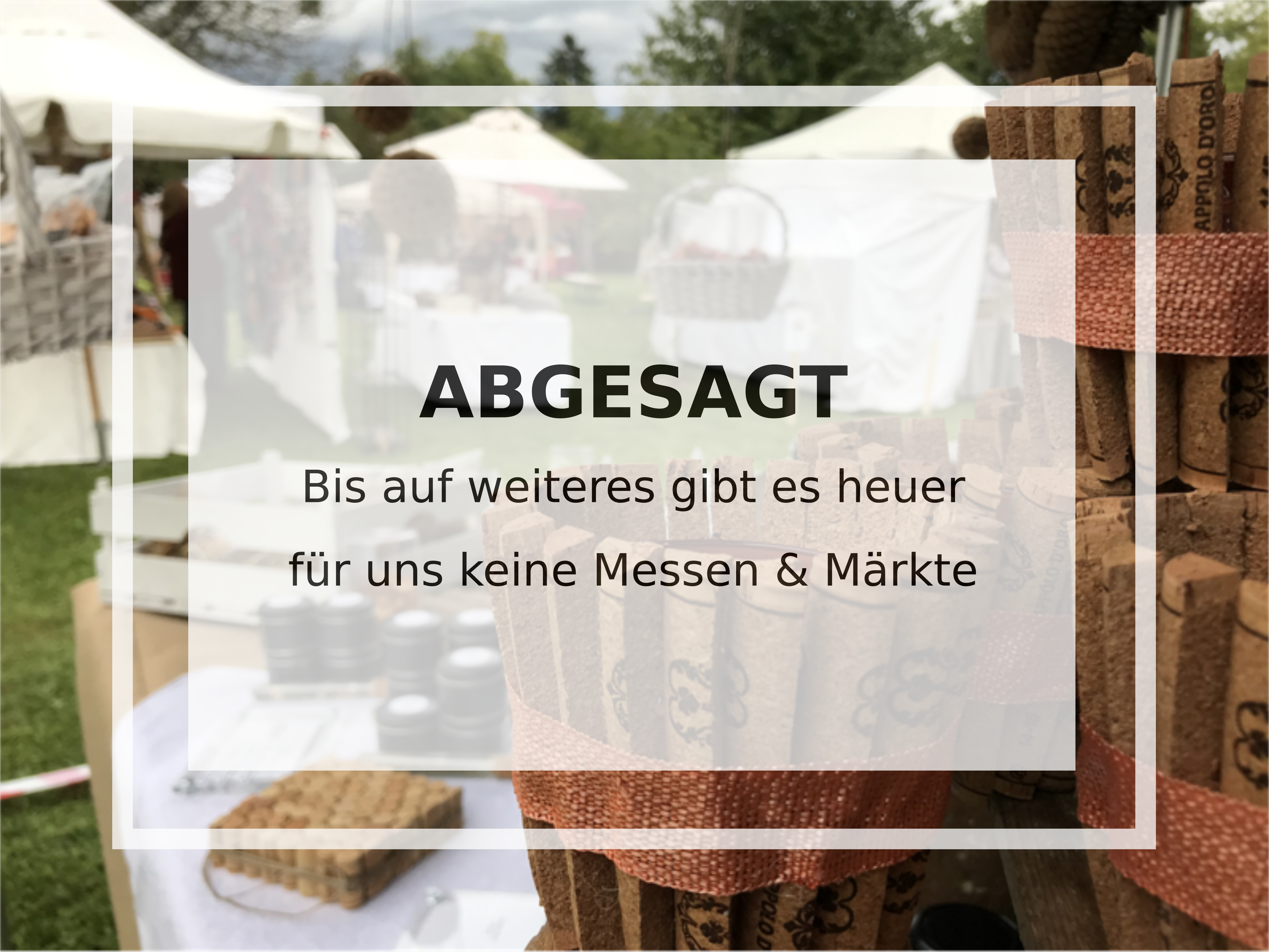 ABGESAGT - unser Kalender bleibt leer